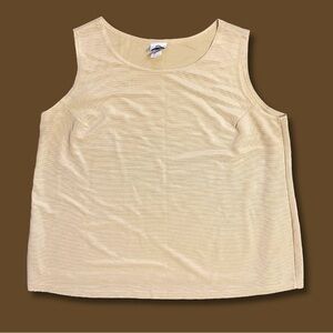 Antels Pale Gold Sleeveless Top